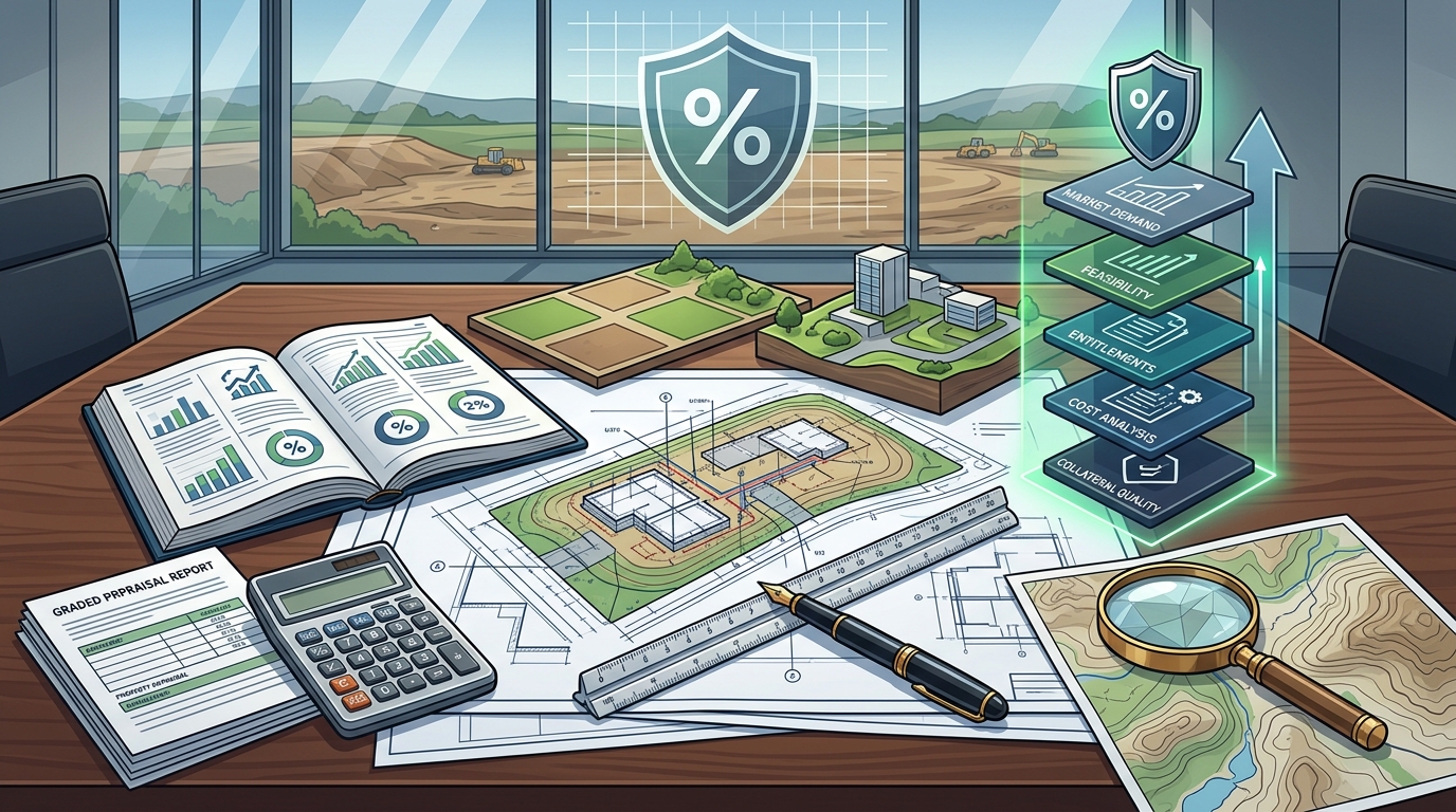 Inside the LTV Decision: What Private Money Lenders Actually Evaluate Before Funding Land Development