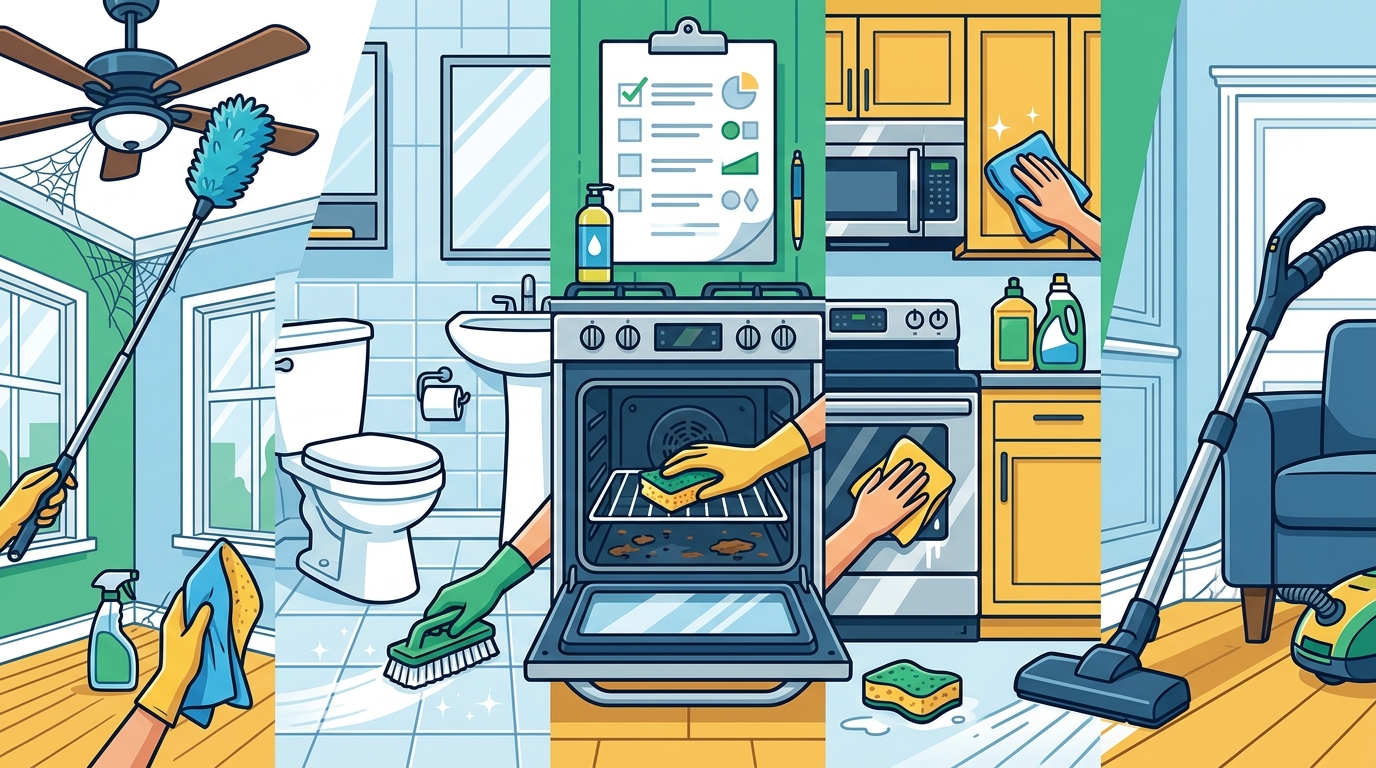 What Is Included in a Typical Deep Cleaning Service for a Home?