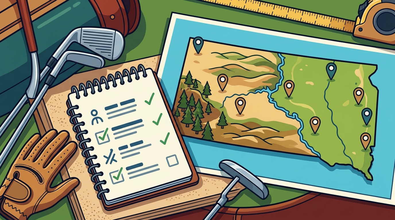 Your Step-by-Step Checklist for Choosing a Beginner-Friendly Golf Course in South Dakota