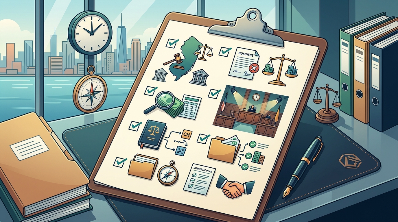 The Business Owner's Checklist: Vetting Commercial Litigation Attorneys in New Jersey