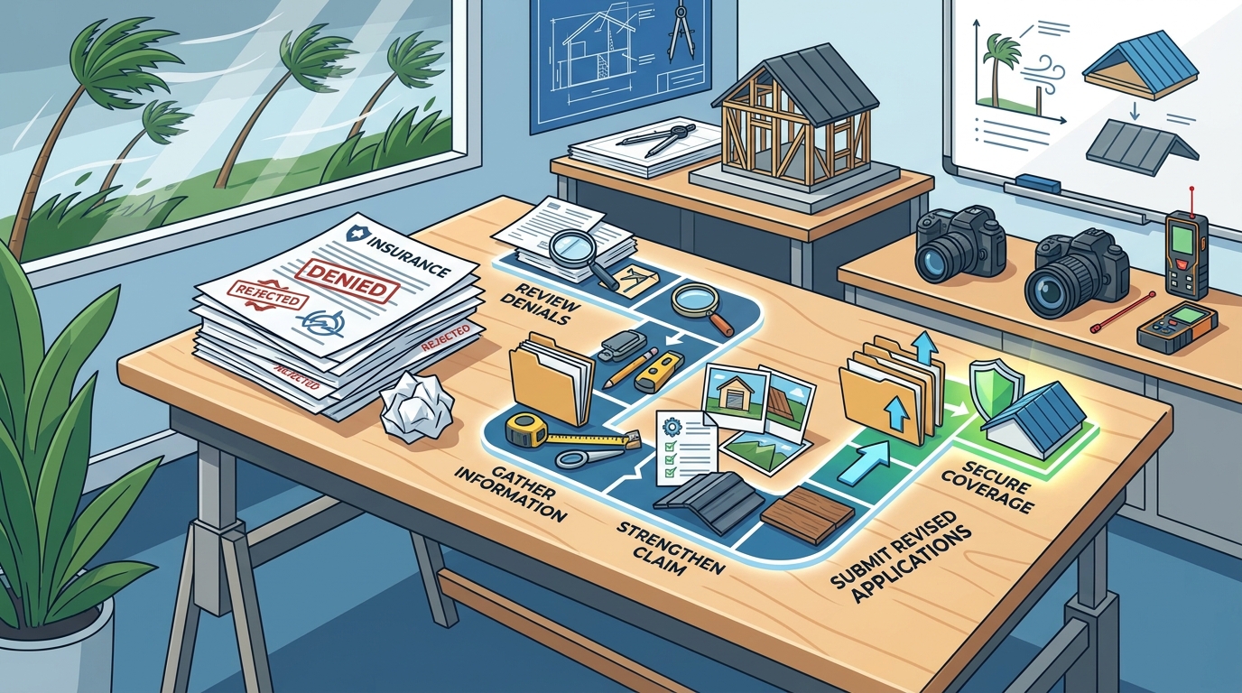 What to Do After Multiple Windstorm Insurance Rejections: A Step-by-Step Recovery Plan