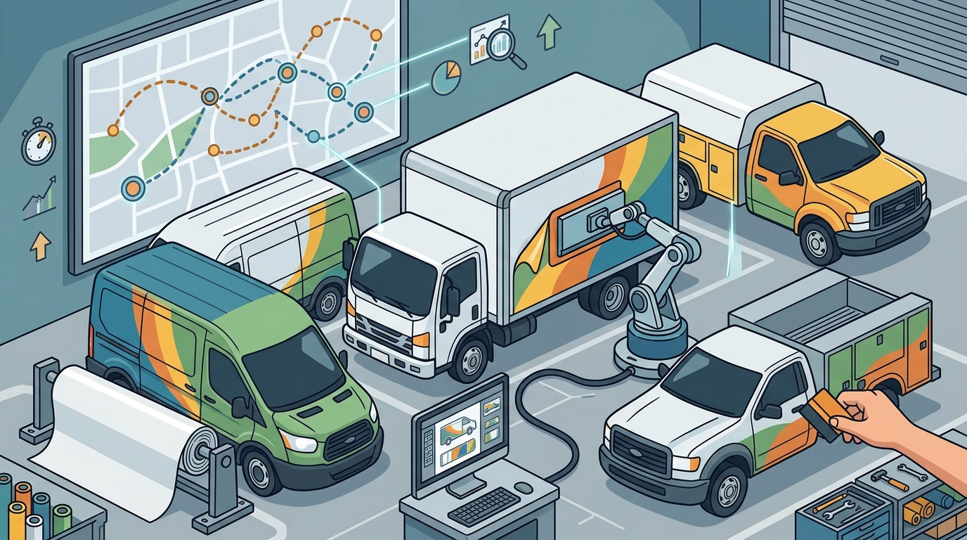 What Is the Best Way to Advertise a Business Using Fleet Vehicles?