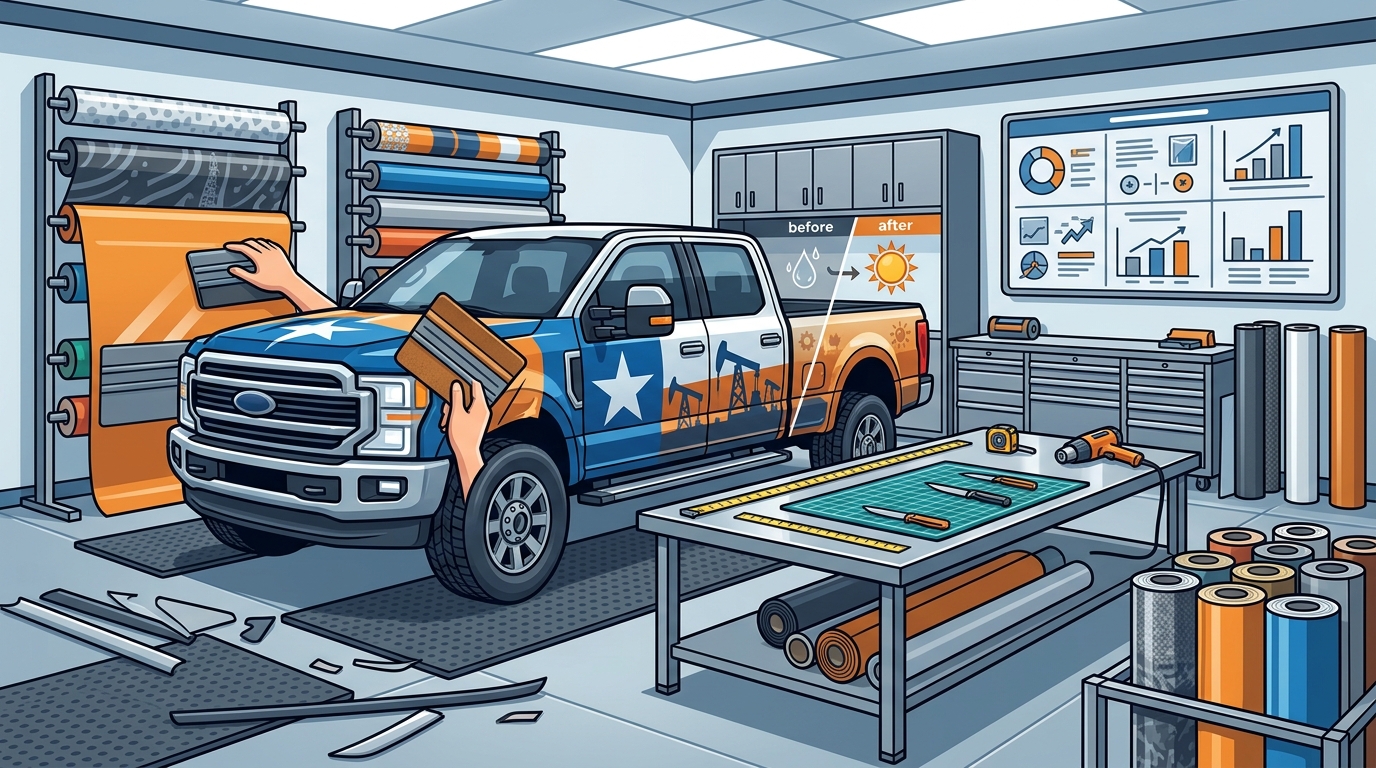 Where Can I Find a Reliable Vehicle Wrap Service in Texas?