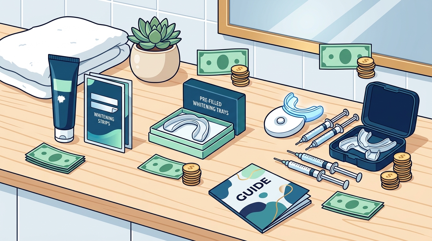 How Much Do At-Home Whitening Treatments Cost? A Complete 2026 Price Breakdown