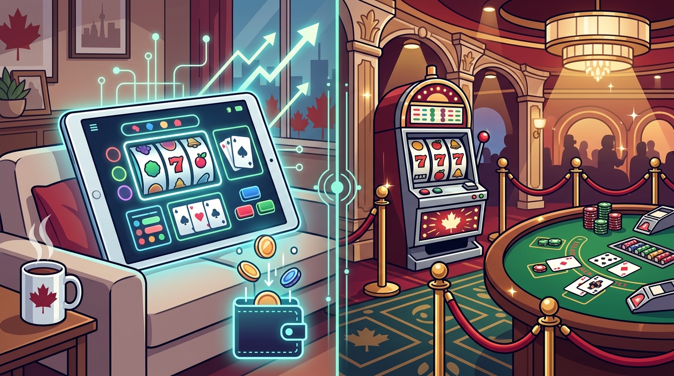 Online vs. Land-Based Casinos in Canada: Key Differences Every Player Should Know