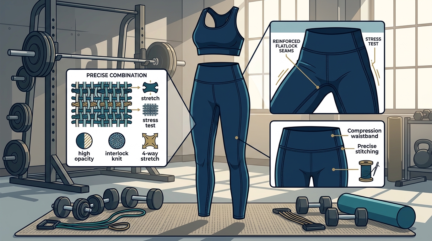 Which Features Define High-Quality, Squat-Proof Activewear for Intense Workouts?