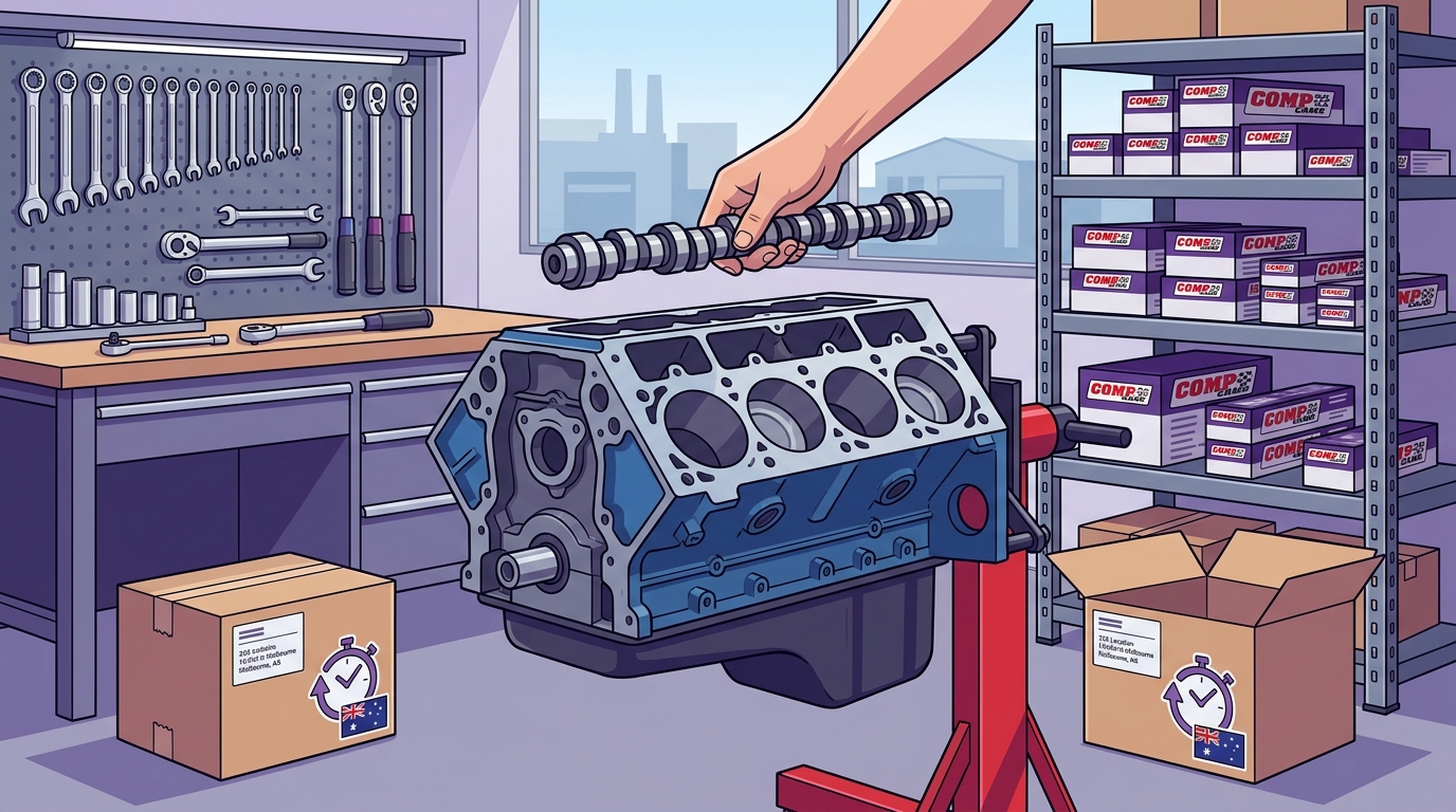 Melbourne Comp Cams Dealer Checklist: Local Stock, Expert Advice and Same-Week Delivery