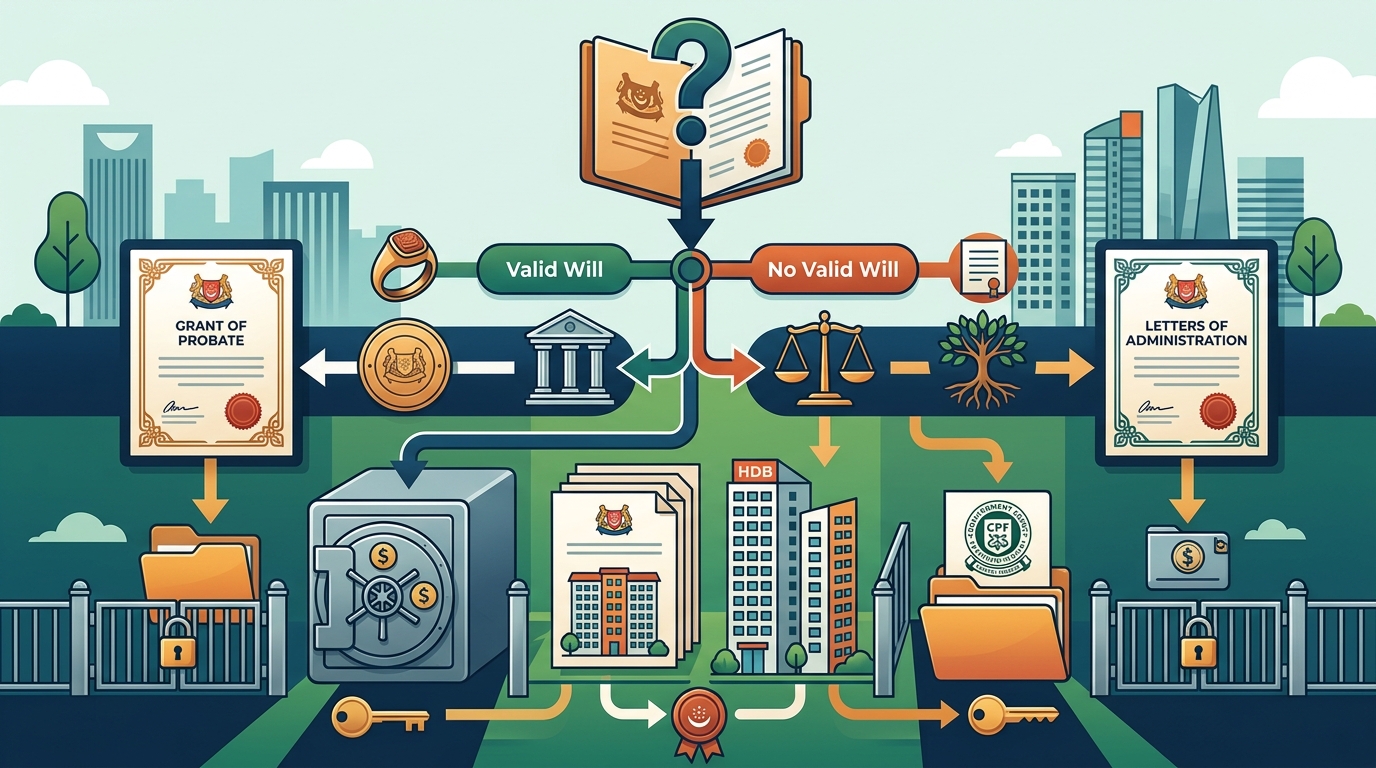 Probate vs Letters of Administration in Singapore: A Decision-Based Guide to Securing Your Grant