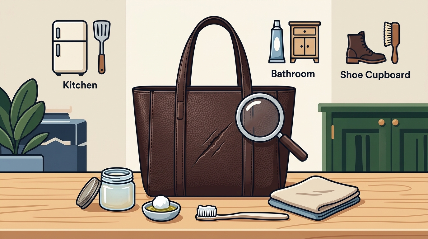 DIY Leather Bag Scratch Repair: A Room-by-Room Guide Using What You Already Own