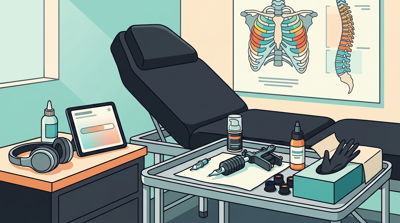 How to Reduce Pain During a Rib or Spine Tattoo: A Practical Guide
