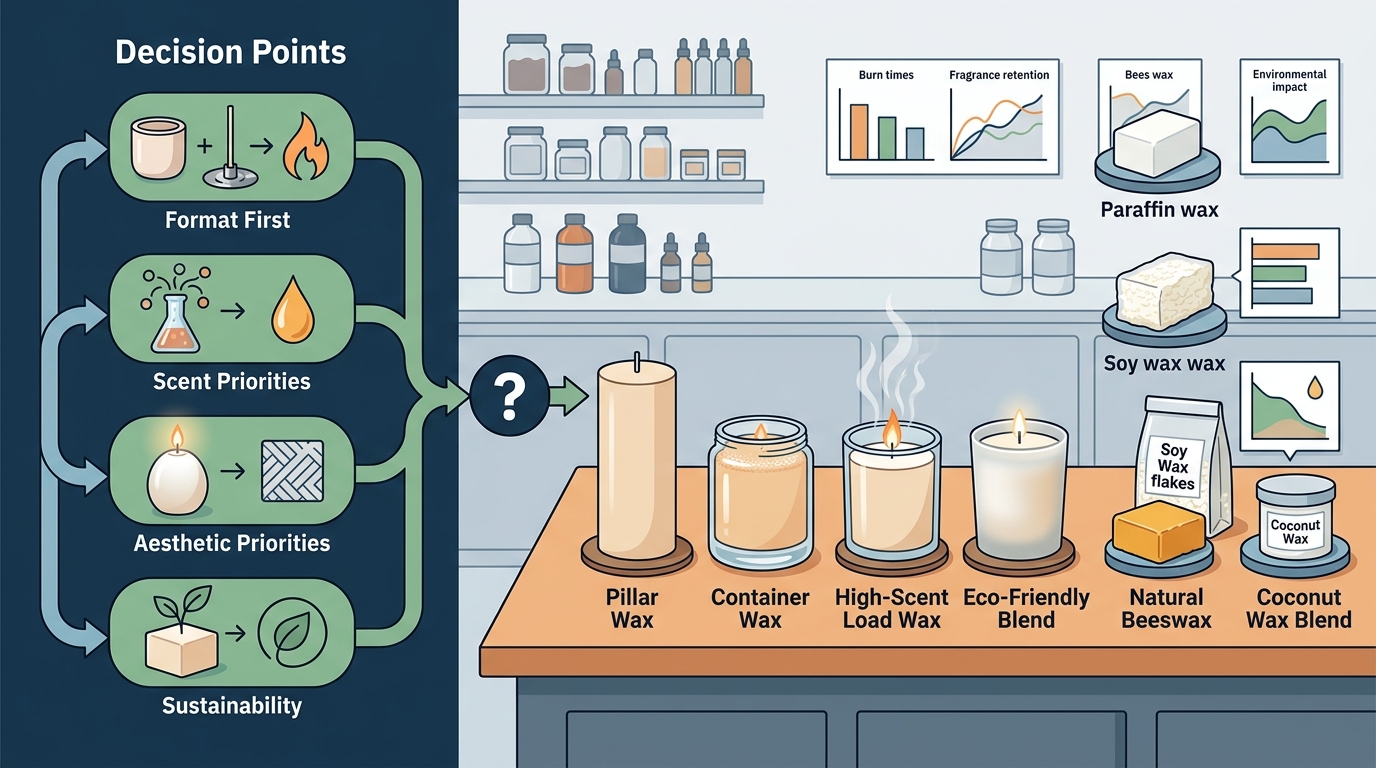How to Choose the Right Wax for Your Candle Project: A Maker's Decision Framework