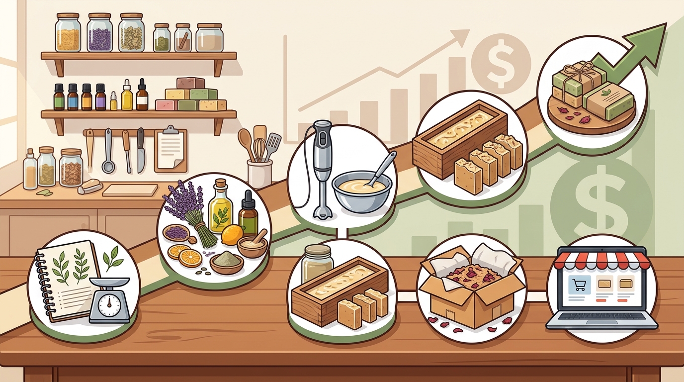 How to Start a Soap-Making Business: 7 Essential Steps