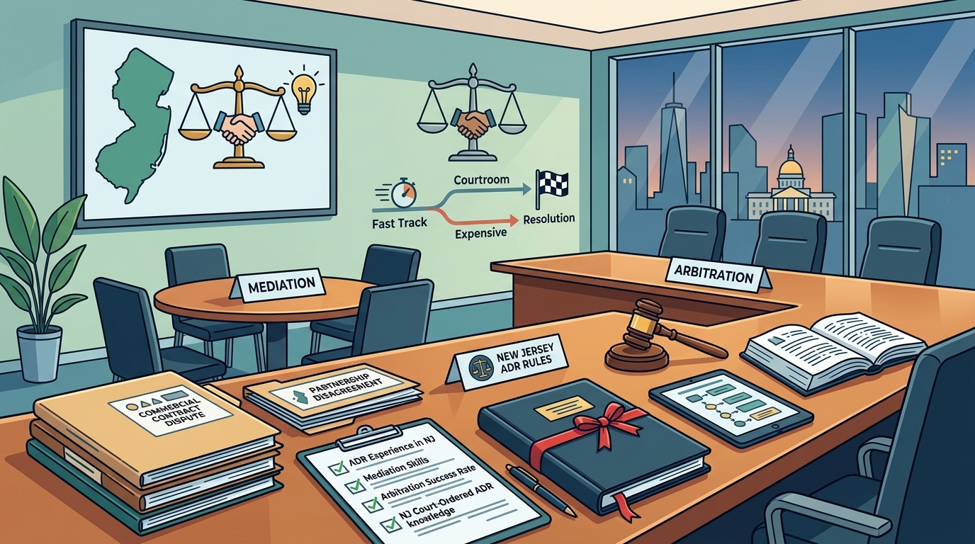 How to Choose a Lawyer for ADR in New Jersey