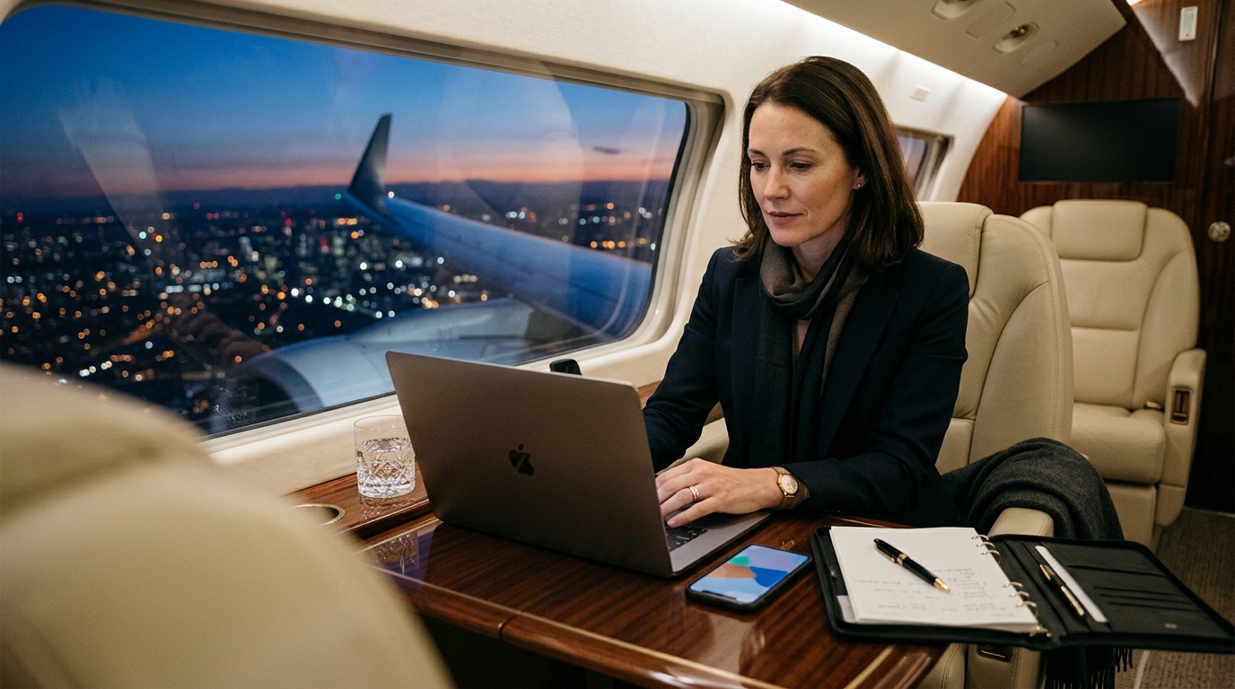 Private Jet Brokers for International Flights on Short Notice