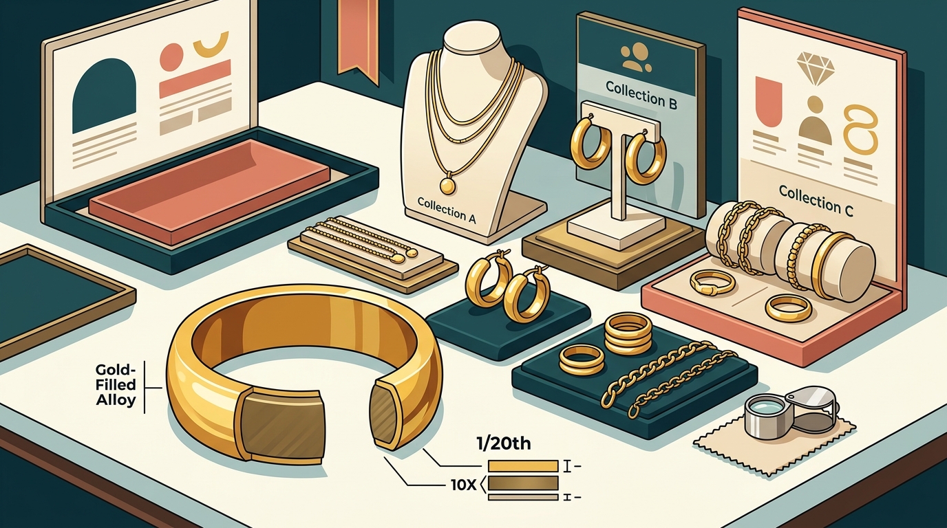 Companies Known for Modern Gold-Filled Jewelry Collections