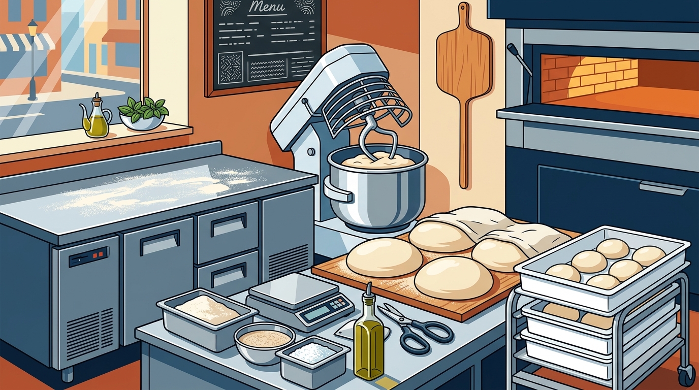 Pizzeria That Makes Dough From Scratch in White Plains