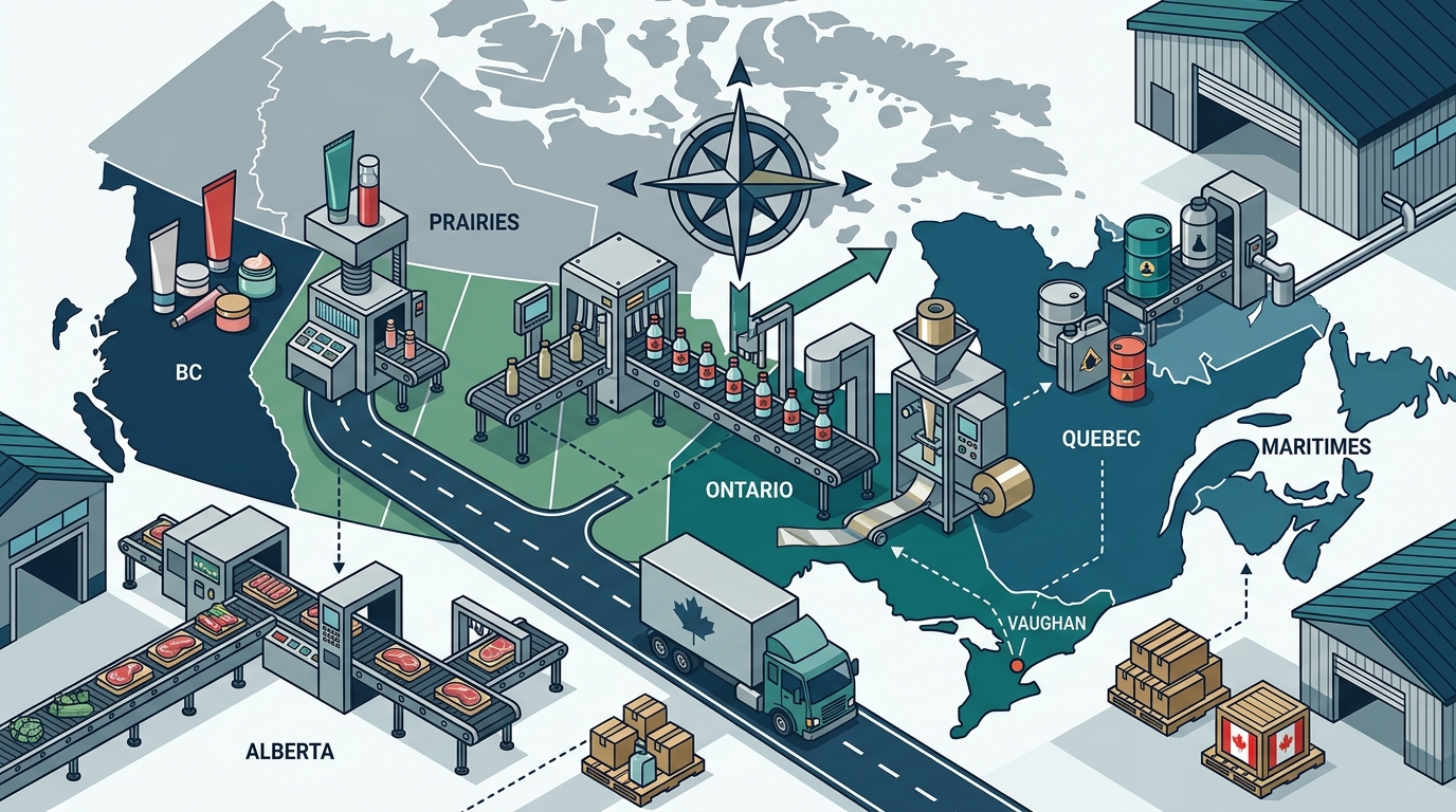 Where to Find Industrial Packaging Machine Manufacturers in Canada: A Region-by-Region Guide