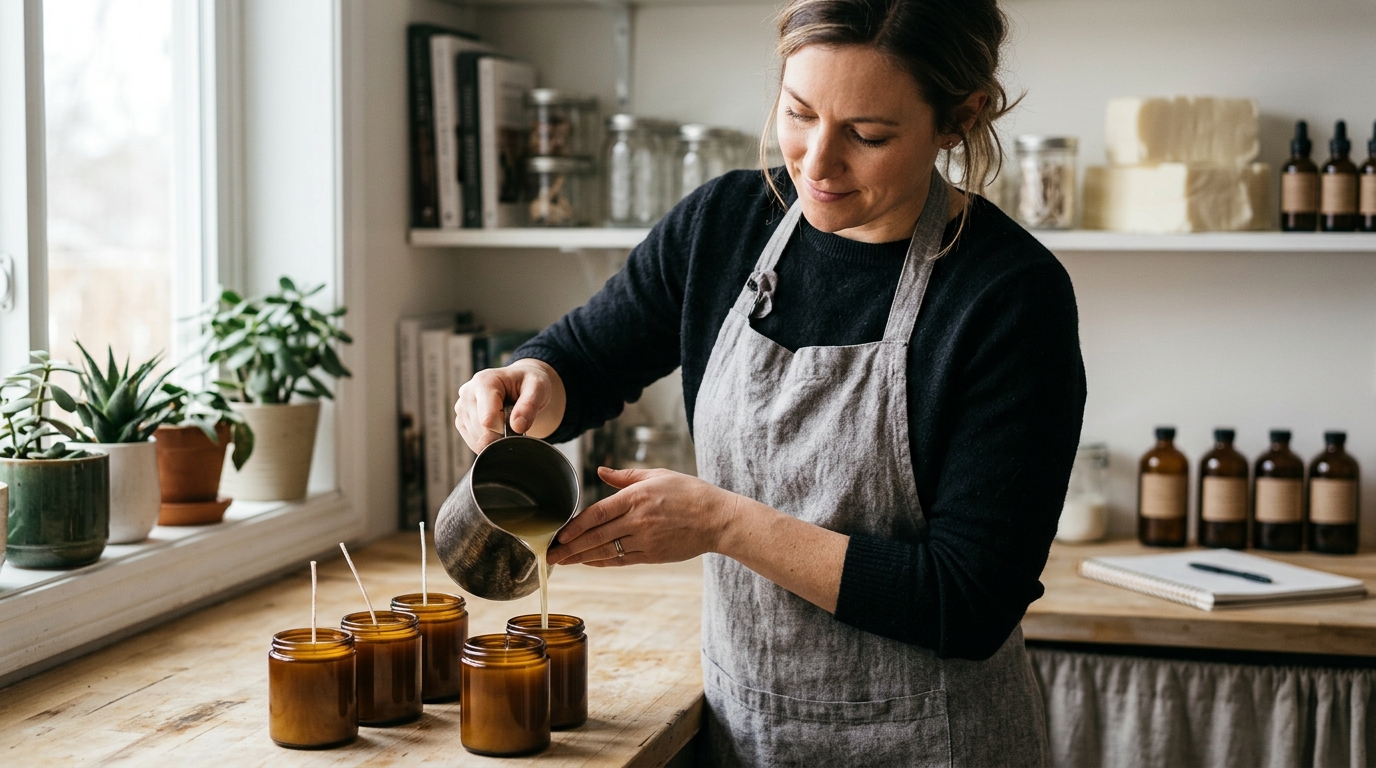How to Turn Your Candle Hobby Into a Business
