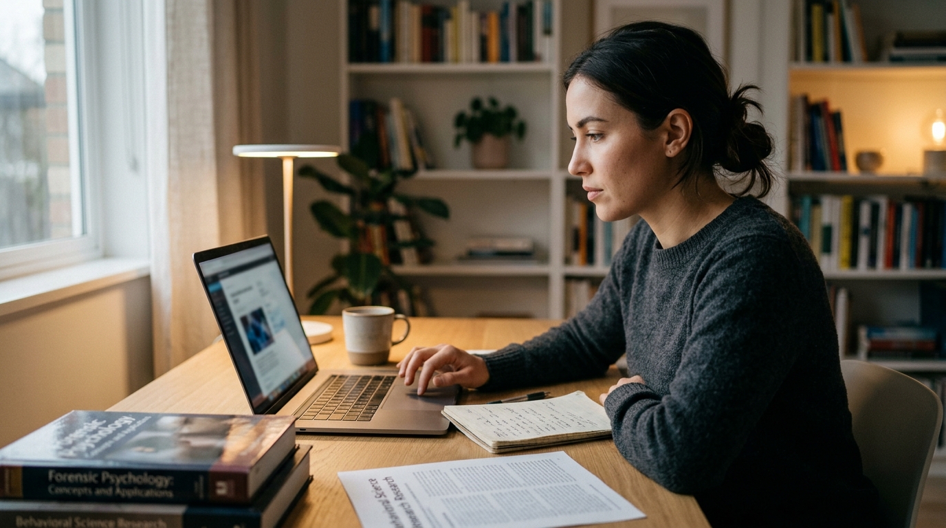 How to Apply for an Online Graduate Degree in Behavioral or Forensic Sciences: A Step-by-Step Guide