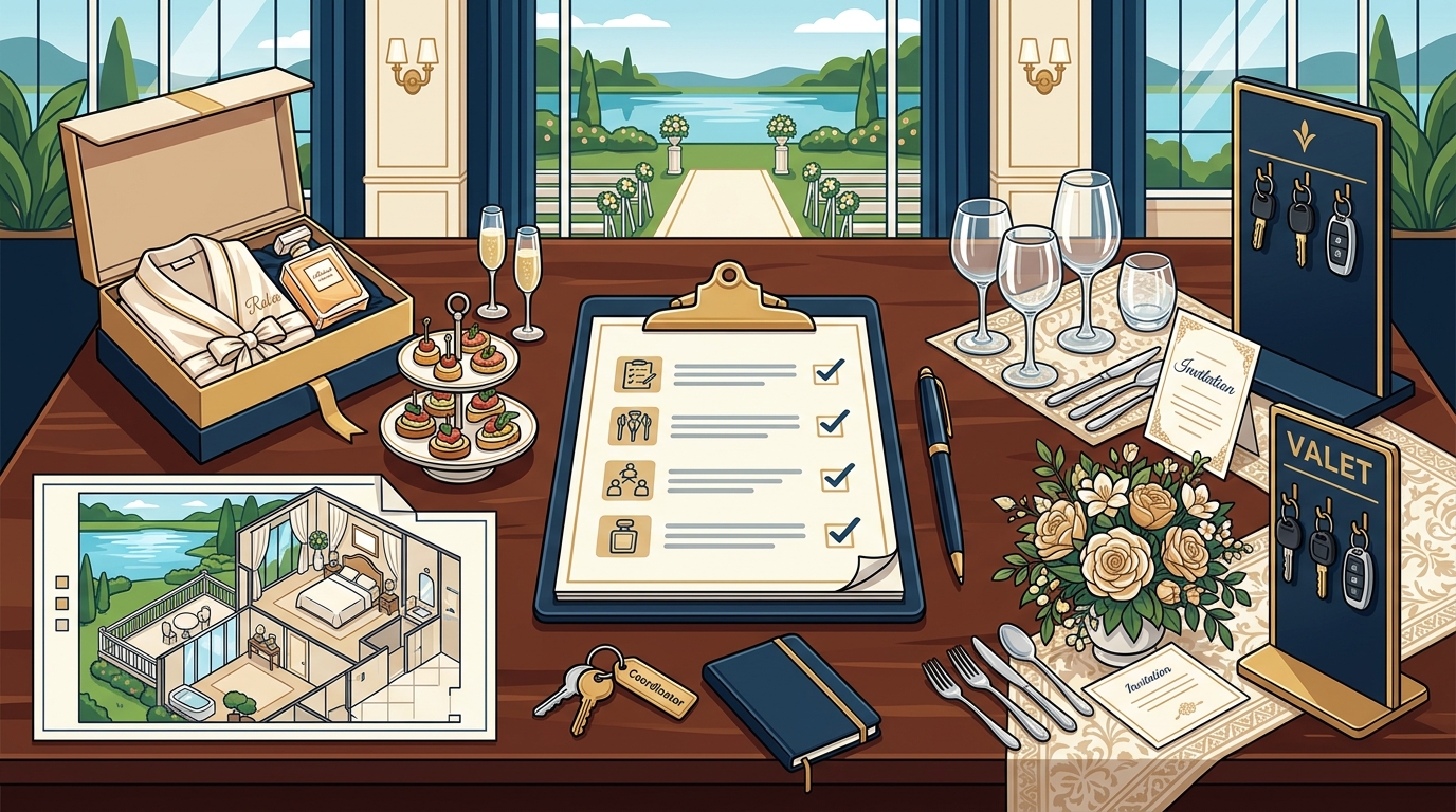 What Are the Typical Amenities Offered at a High-End Wedding Venue?