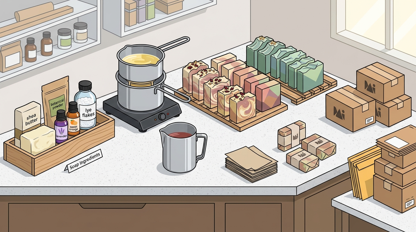 How to Start a Soap Making Business: 7 Essential Steps
