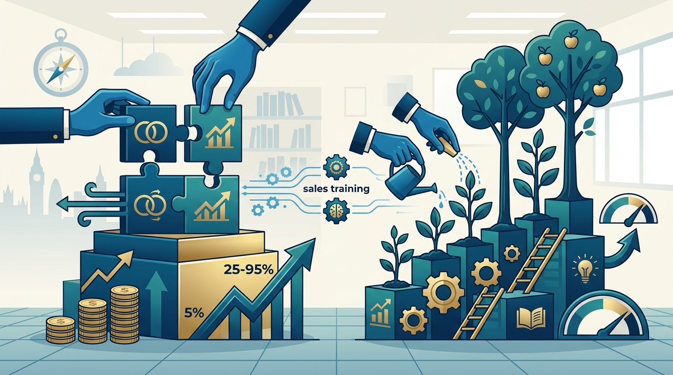 How Sales Training Helps Retain Clients and Grow Talent