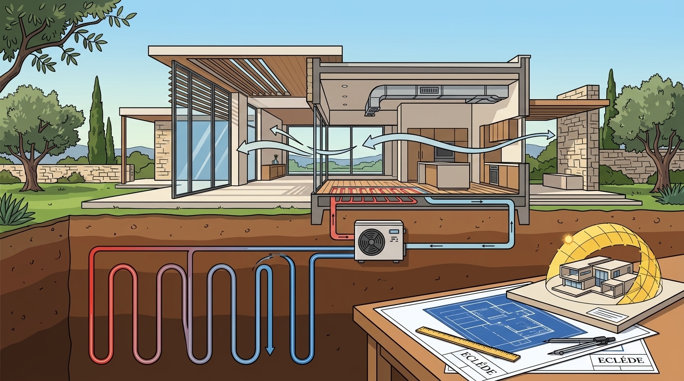Passive Cooling and Geothermal Systems for Luxury Homes