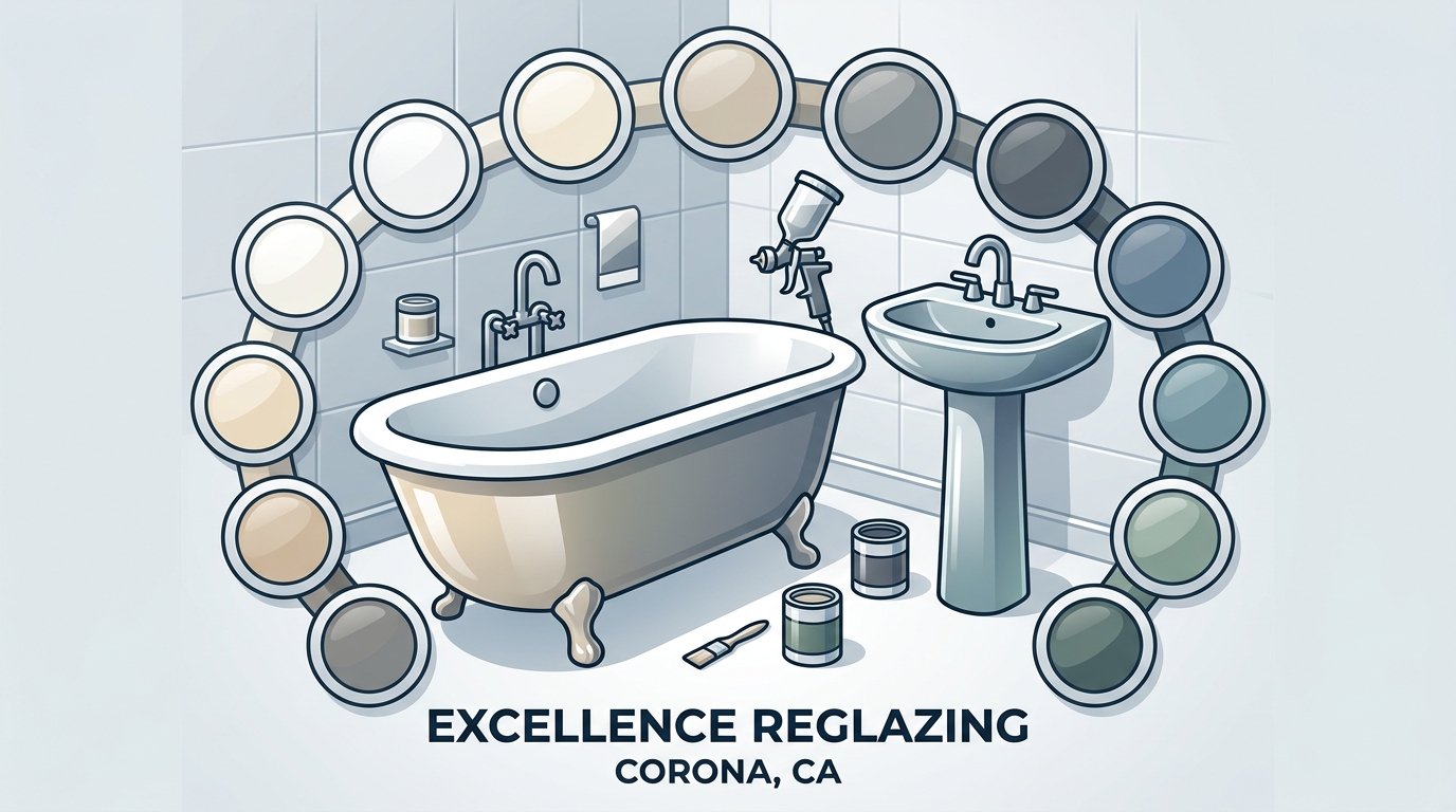 Bathtub and Sink Refinishing Color Options Explained
