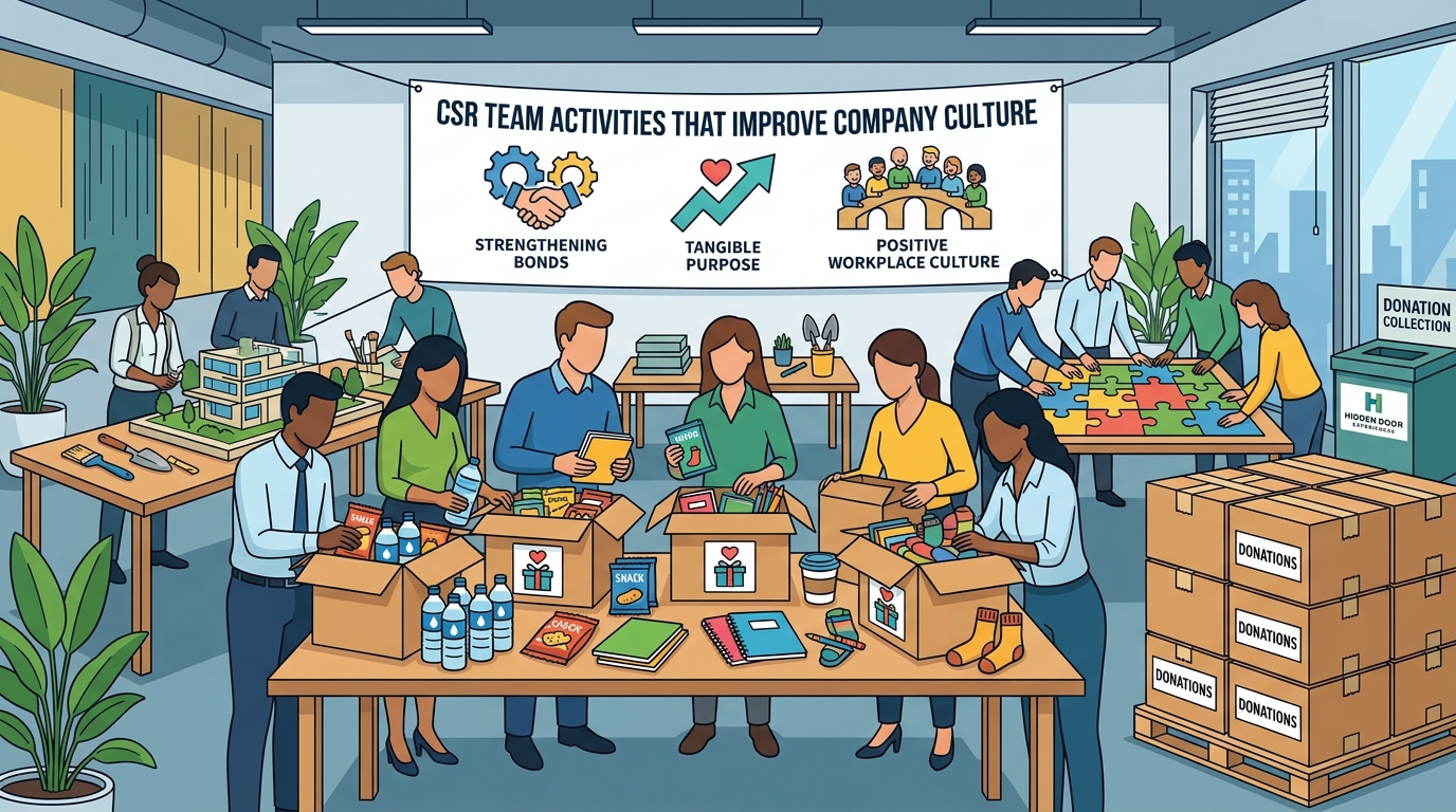 CSR Team Activities That Improve Company Culture