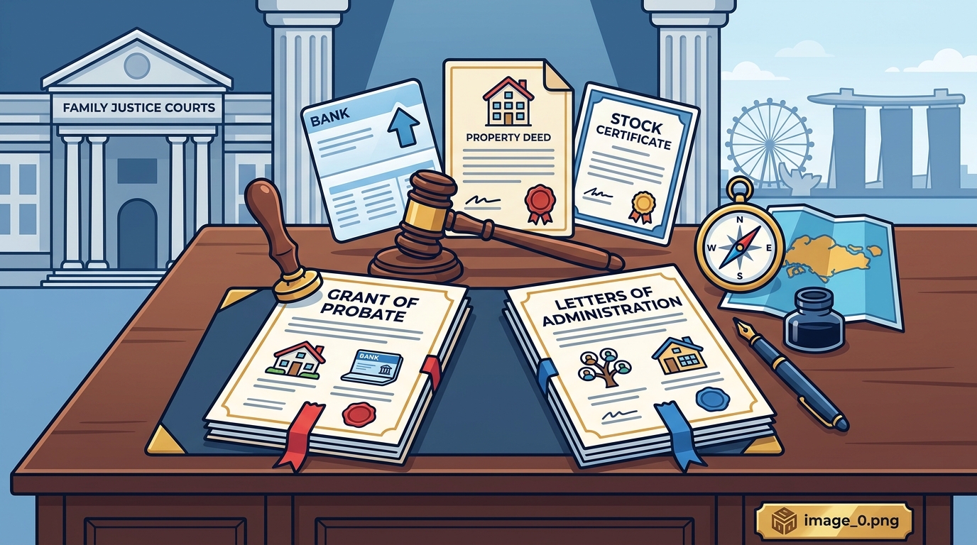 Grant of Probate & Letters of Administration in Singapore