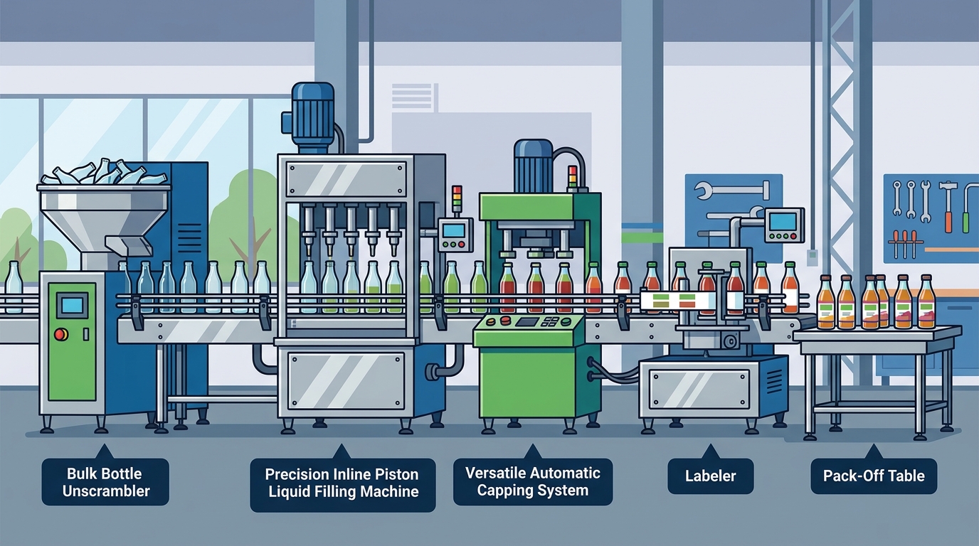Who Can Design and Build a Complete Bottling Line?