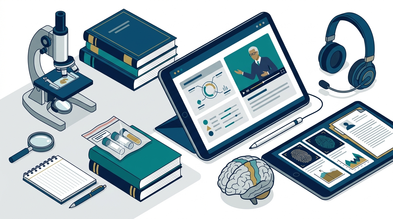 Transitioning to Online Learning in Behavioral and Forensic Sciences