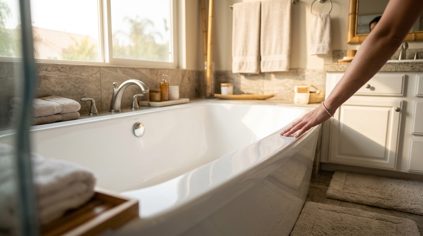 Fiberglass Tub Refinishing Process: What Makes It Different