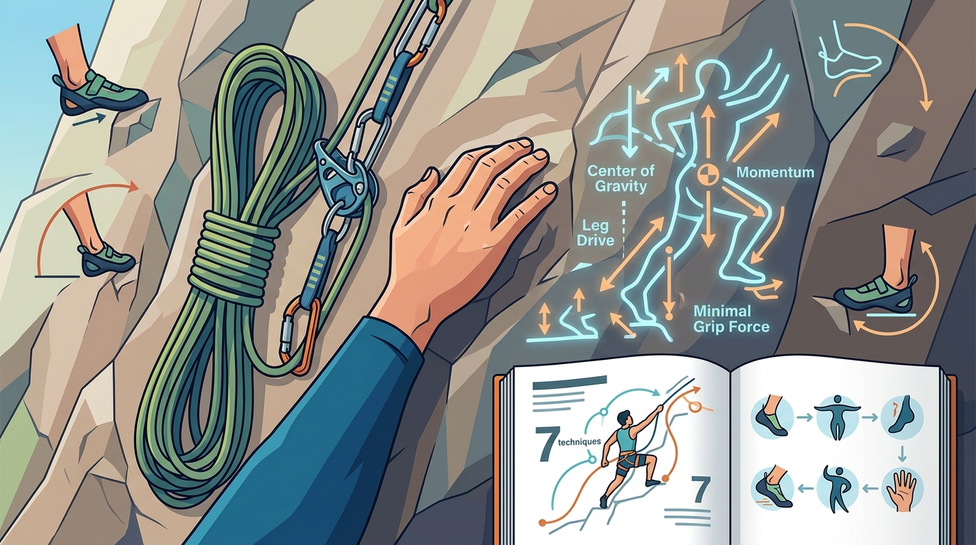 Climbing Efficiency: 7 Techniques to Climb Smarter