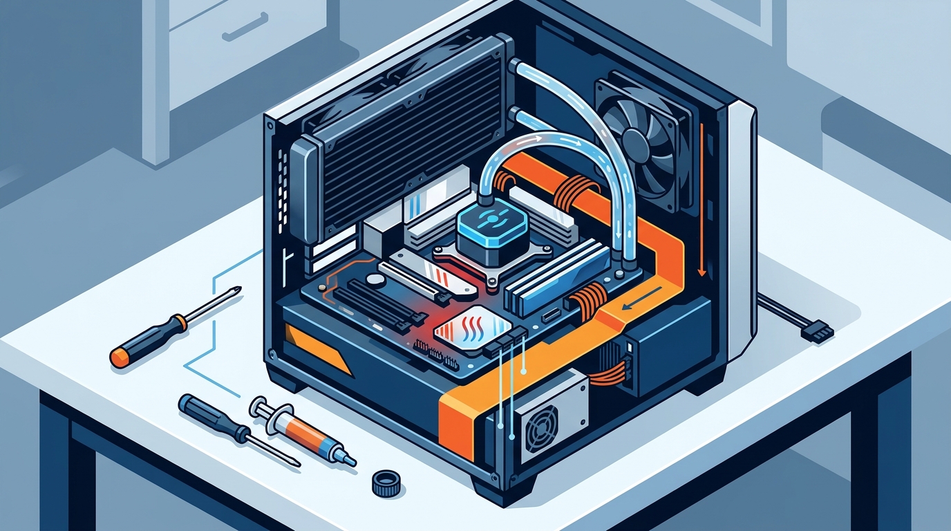 Fix PC Overheating With a Liquid Cooler: Step-by-Step