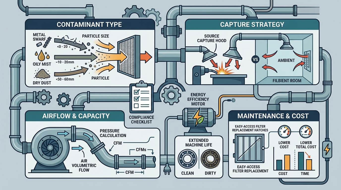 How to Select the Best Industrial Air Filtration System