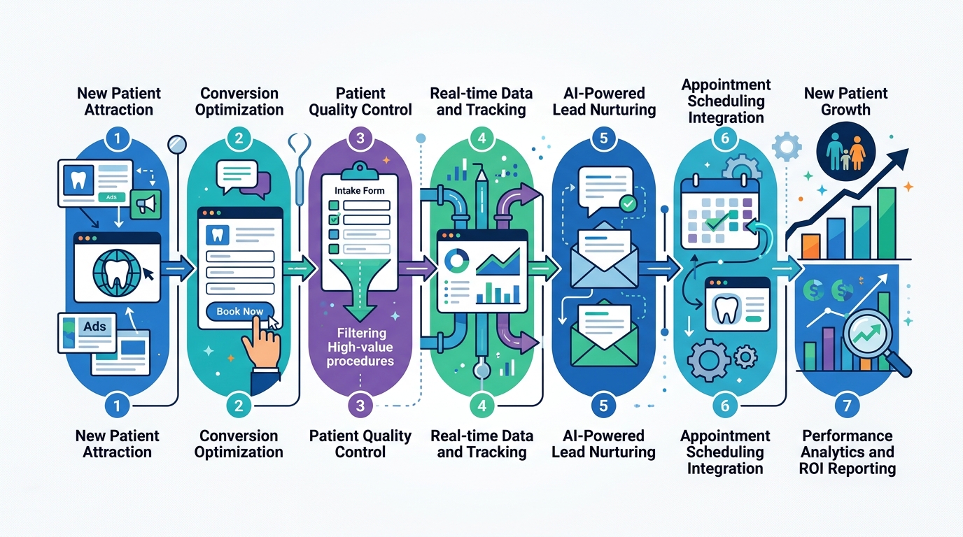 Dental Marketing Growth System: 7 Features to Look For