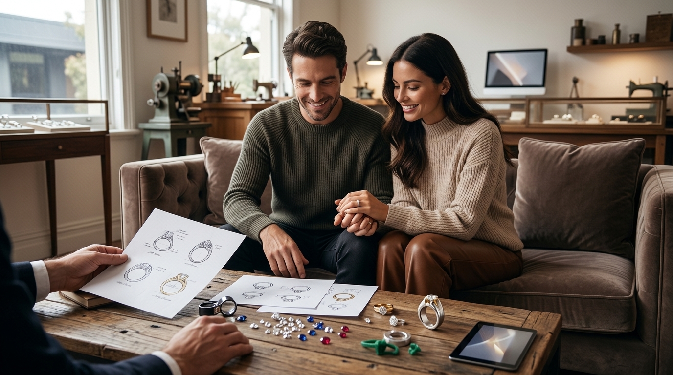 Custom Engagement Ring Process: Step-by-Step Guide
