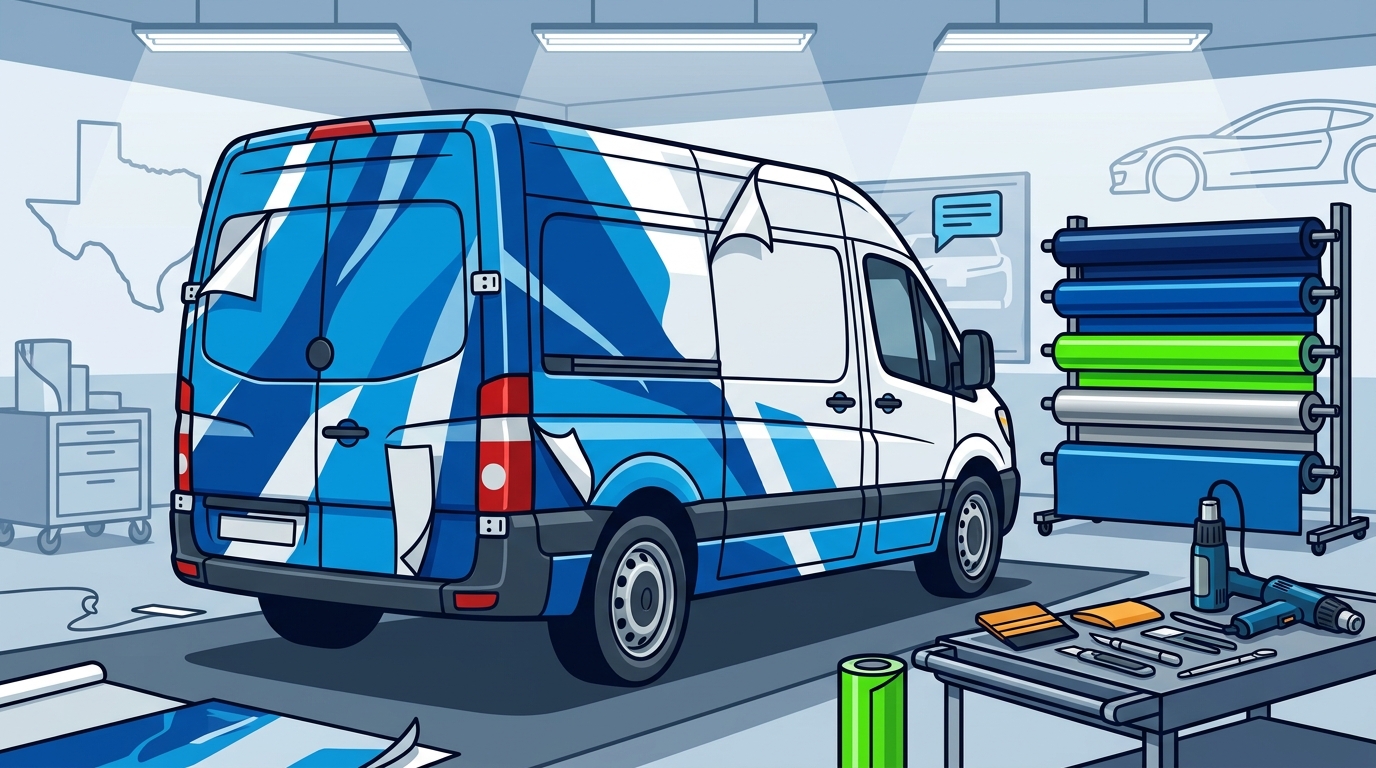 Reliable Vehicle Wrap Service in Texas: What to Look For