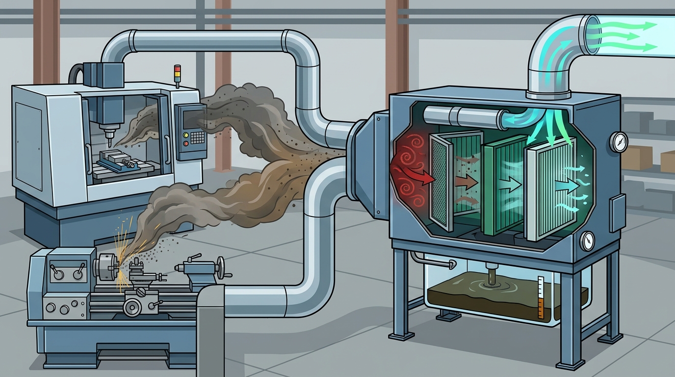 Industrial Air Filtration for Metalworking: Top Solutions