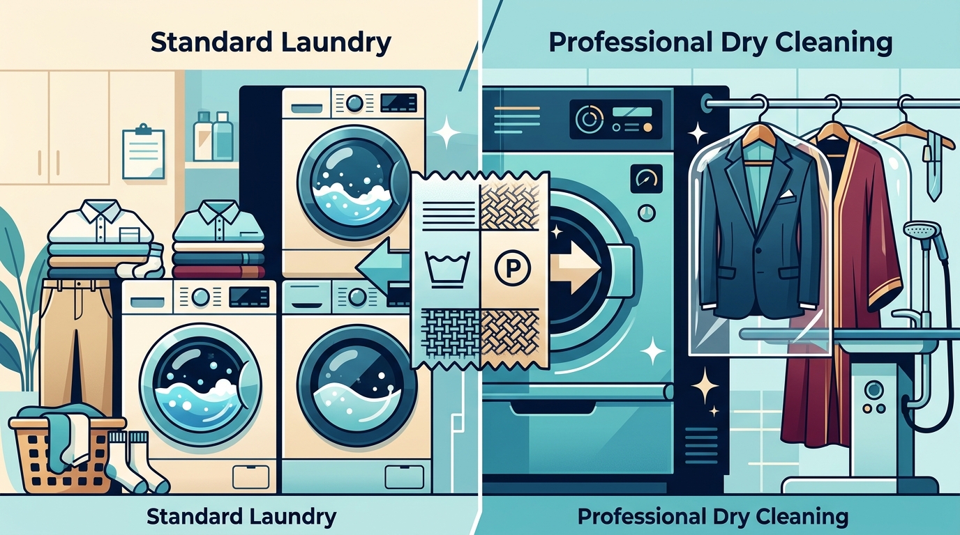 Laundry vs Dry Cleaning: Key Differences Explained