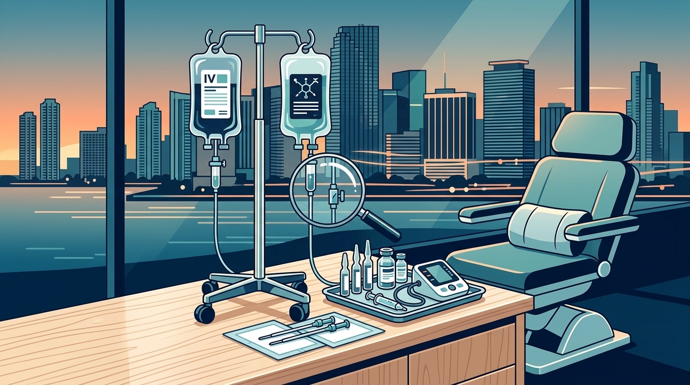 Best IV Therapy Clinic Near Me in Brickell Miami (2026)