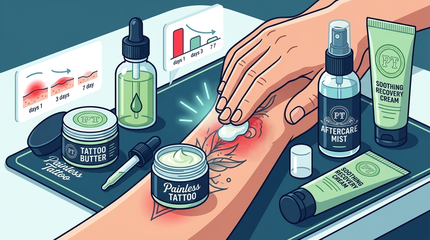 Tattoo Healing Products That Reduce Redness Faster