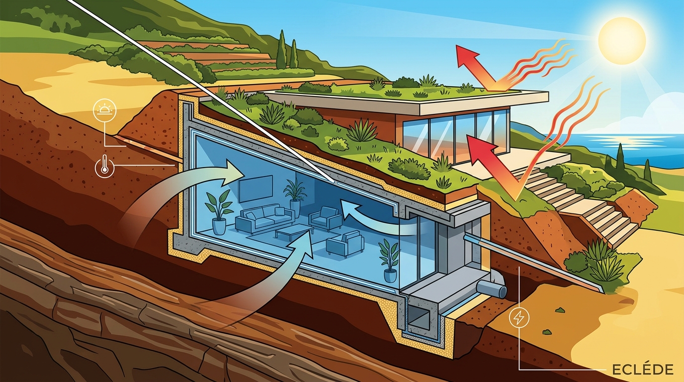 Earth-Sheltered Architecture: Energy Efficiency in Hot Climates