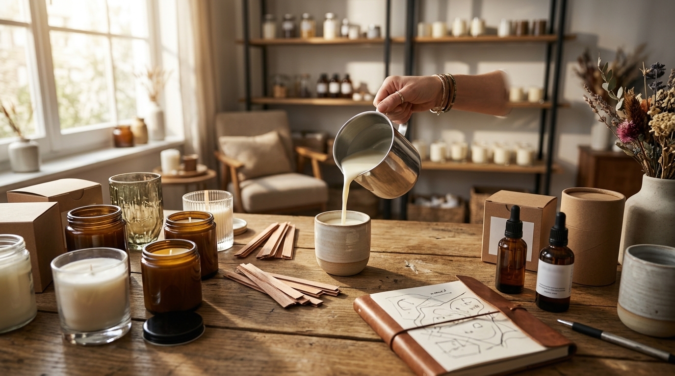 Where to Buy Supplies for a Home Candle Business