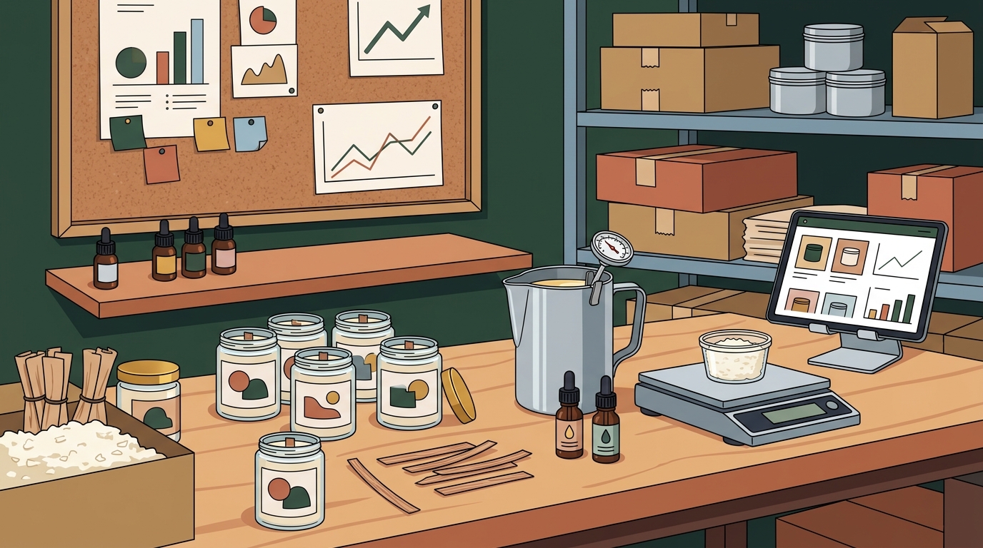 Where to Buy Supplies for a Home Candle Business