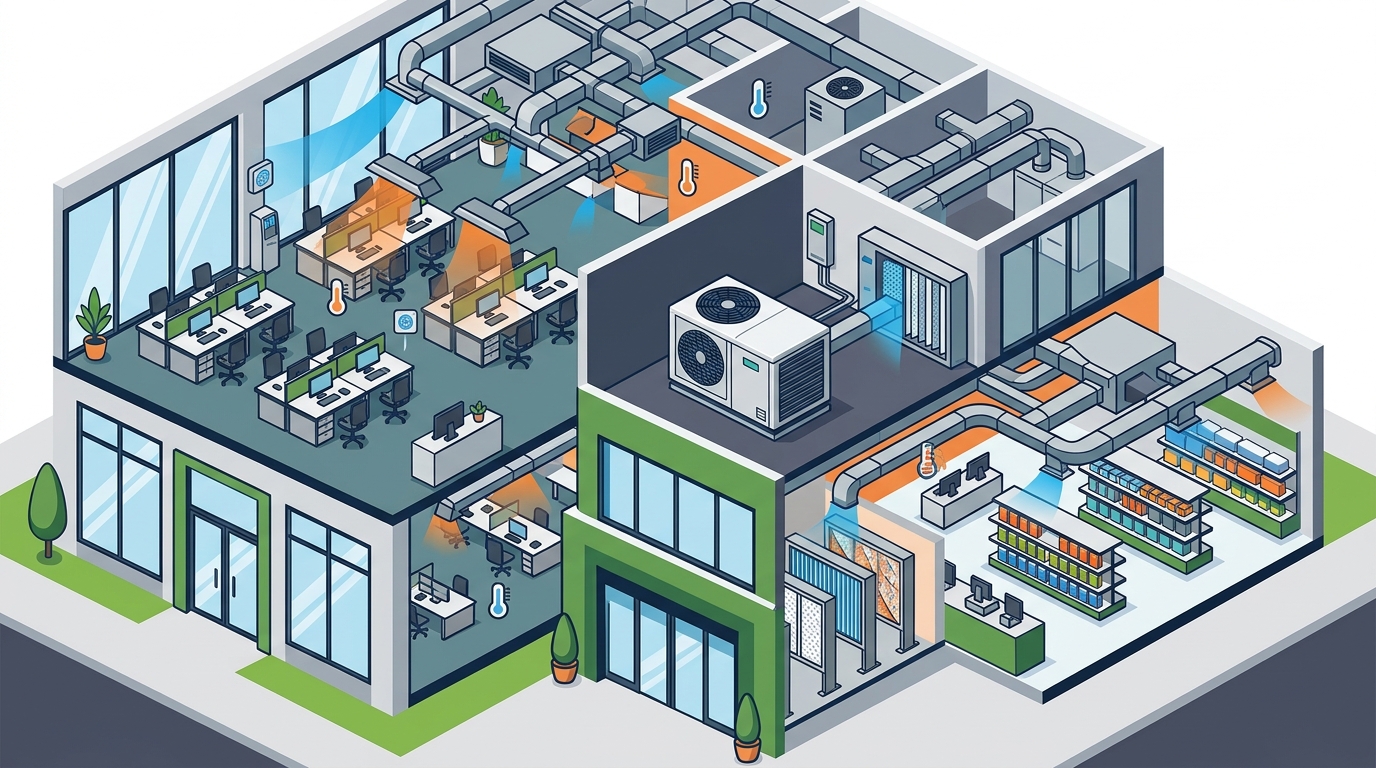 Commercial Heating and Cooling Solutions for Optimal Comfort