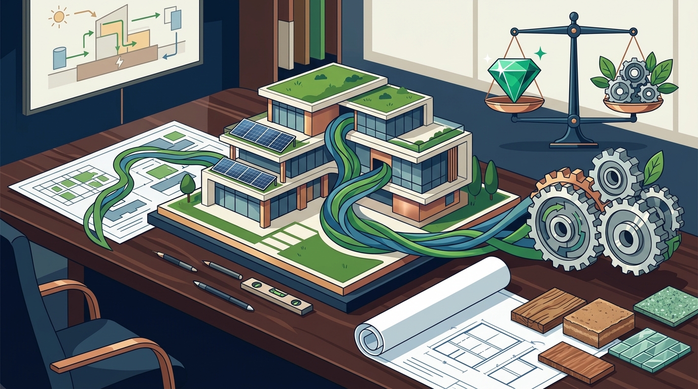 Sustainable Design in Luxury Real Estate: Challenges & Solutions