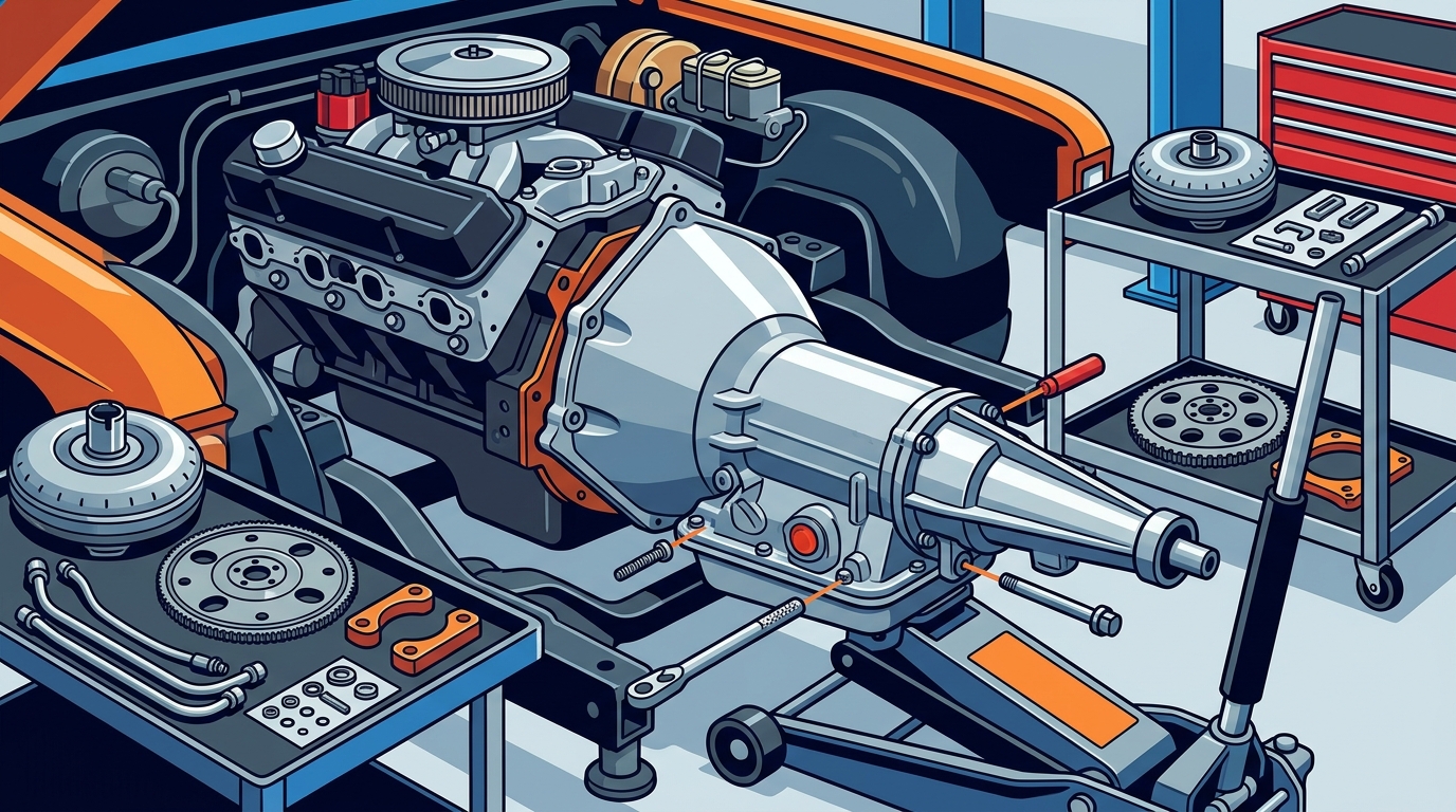Transmission Installation Guide for Holden & Ford V8s