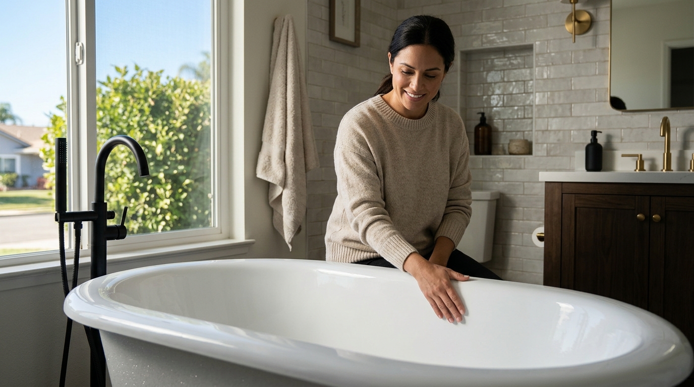 Save Money Refinishing Your Bathroom vs Buying New Fixtures